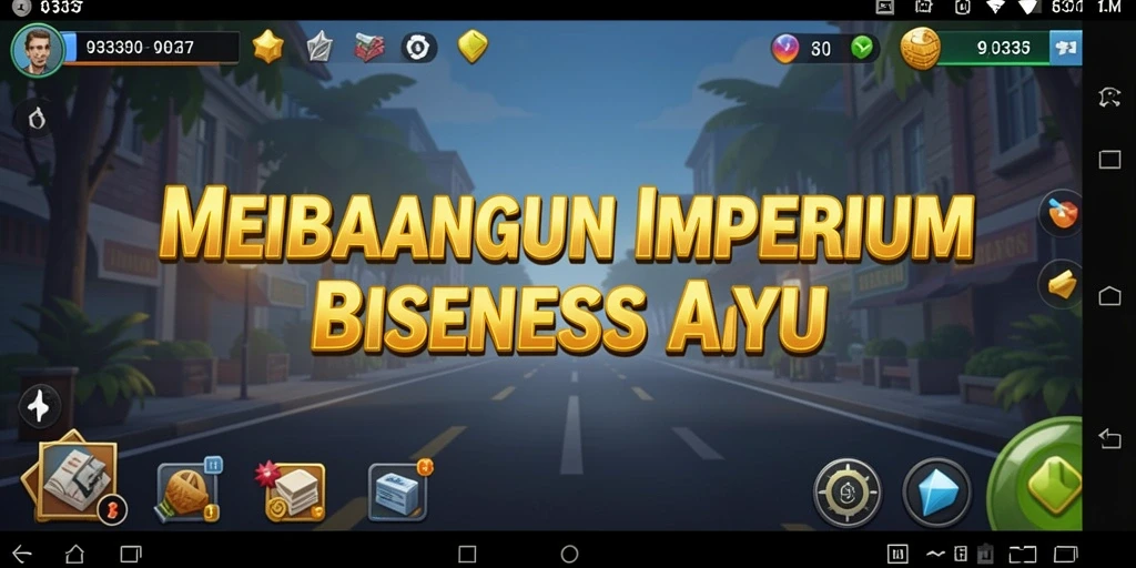 Tampilan menarik dari gameplay 93337 saat membangun bisnis Tycoon.