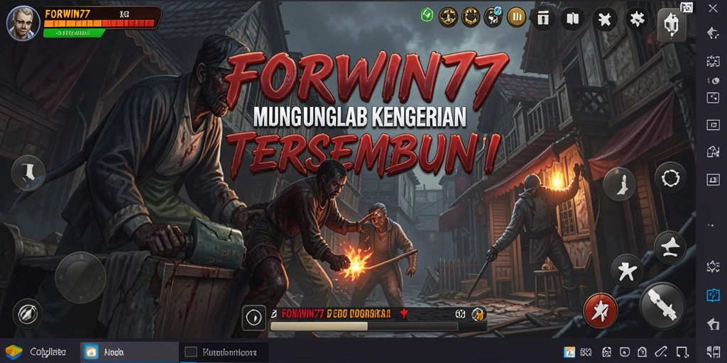 Gameplay FORWIN77 yang penuh ketegangan dan kengerian.
