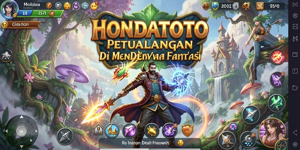Gameplay HONDATOTO yang seru dan menarik.