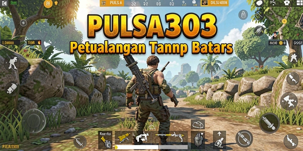 Tampilan gameplay PULSA303 yang menakjubkan dalam dunia terbuka.